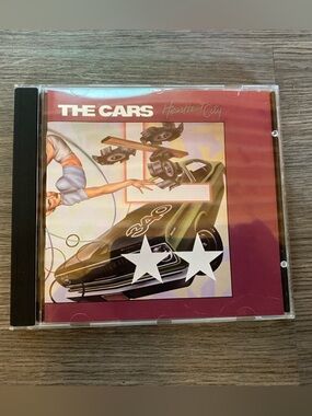 The Cars . Heartbeat City CD - Maroon Cover
❤️ RIP Rick Ocasek ❤️
